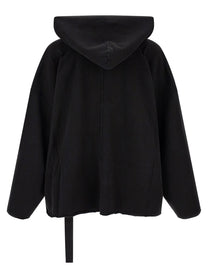 DRKSHDW LS Kaftan Hip Hoodie Black, view 2