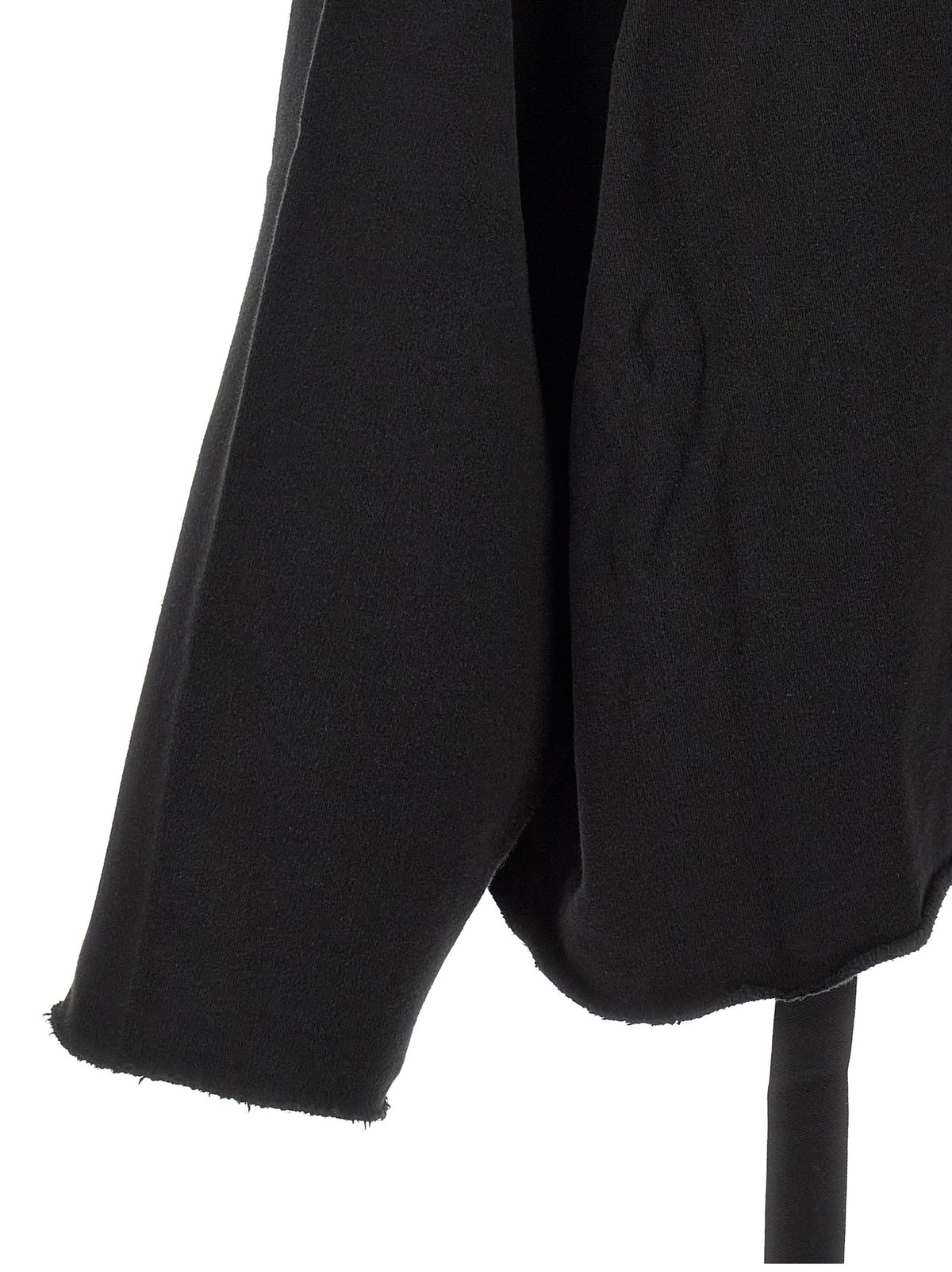 DRKSHDW LS Kaftan Hip Hoodie Black, view 4