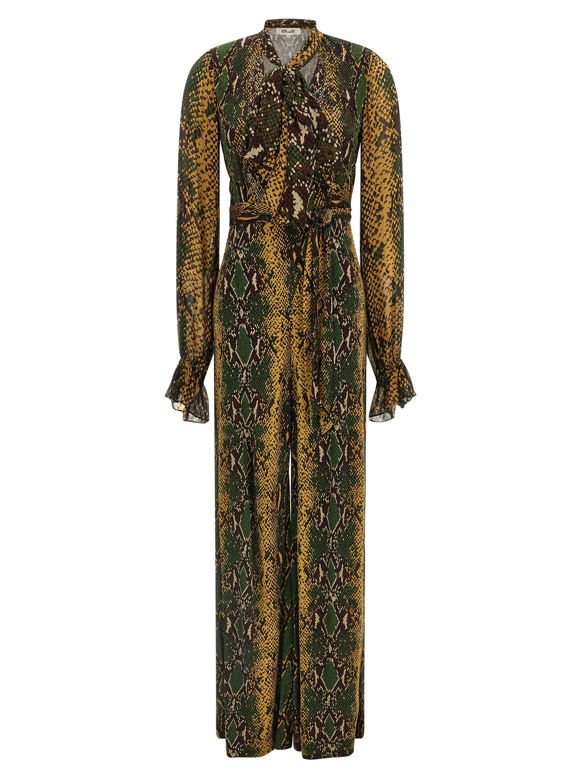 Diane Von Furstenberg Lucia Jumpsuit Gold