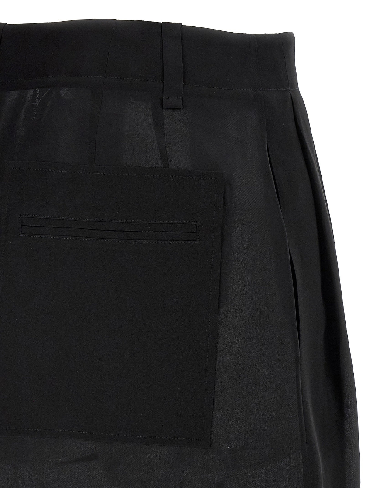 Khaite Lucian Skirt Black