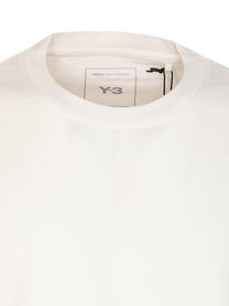 Adidas Y3 Unisex Merch SS Tee Cwhite White