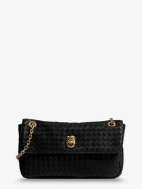 Bottega Veneta Women's Madison Leather Shoulder Bag Black