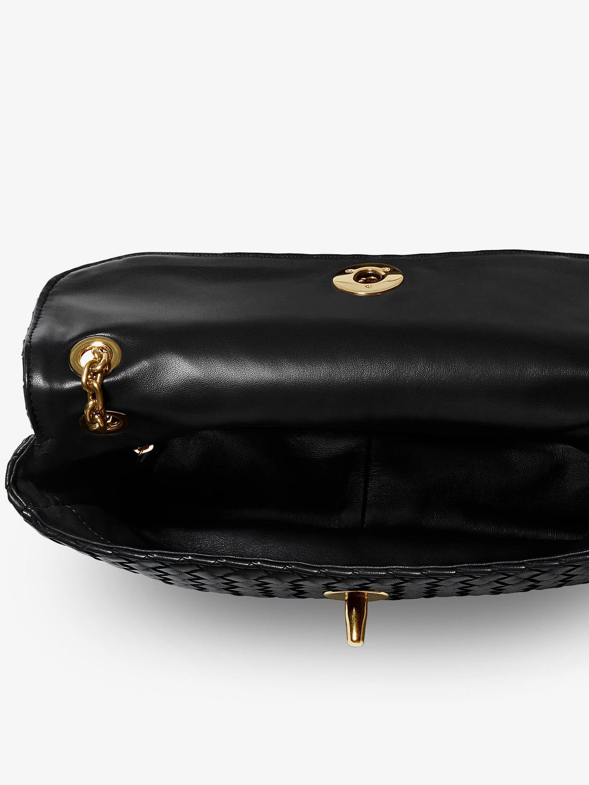 Bottega Veneta Women's Madison Leather Shoulder Bag Black