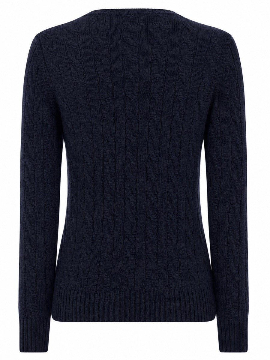 Polo Ralph Lauren Women's Maglia Trecce Blue