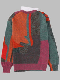 Ps By Paul Smith Men's Maglia Con Motivo Floreale Glitch Multicolor