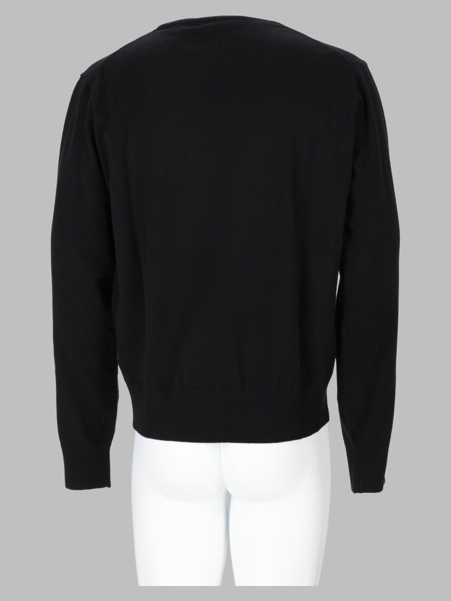 Vivienne Westwood Men's Maglia in Cotone Cashmere Con Black