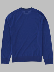 Ps By Paul Smith Men's Maglia in Lana Merino Blue