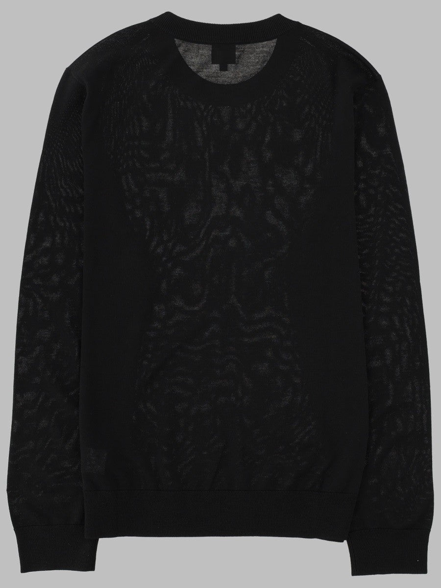 Paul Smith Men's Maglia in Lana Merino Black