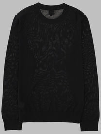 Paul Smith Men's Maglia in Lana Merino Black
