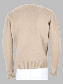 ASPESI Men's Maglia in Lana Beige