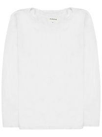 Parosh Women's Maglia in Misto Lino White