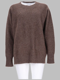 P.A.R.O.S.H Women's Maglia in Pelo DI Procione Brown