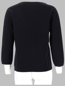 Fabiana Filippi Women's Maglia in Platinum Con Lurex Blue