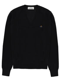 Vivienne Westwood Men's Mark Sweater with Neck Black