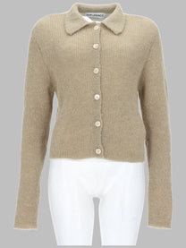 Our Legacy Women's Maglia Mazzy Polo Beige