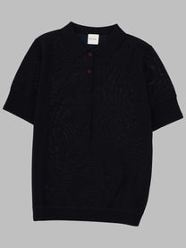 Paul Smith Women's Maglia Polo in Lana Merino Blue