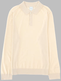 Paul Smith Men's Maglia Polo in Lana Merino Beige