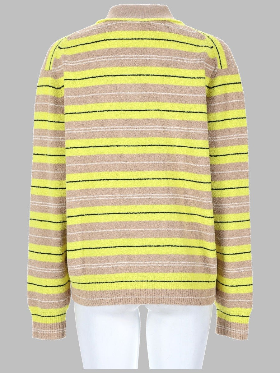 Paul Smith Women's Maglia Rugby in Bouclé Yellow