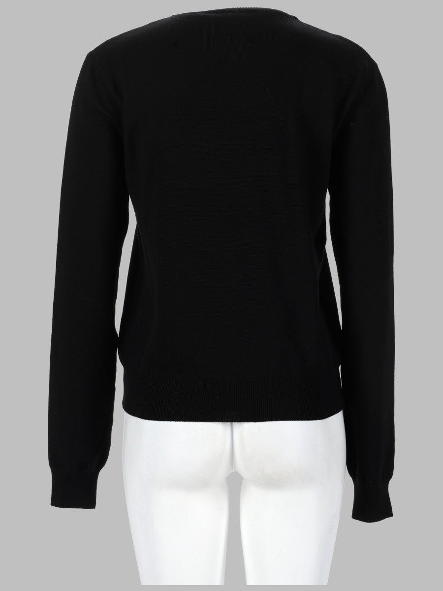 Moschino Women's Maglia Teddy Black