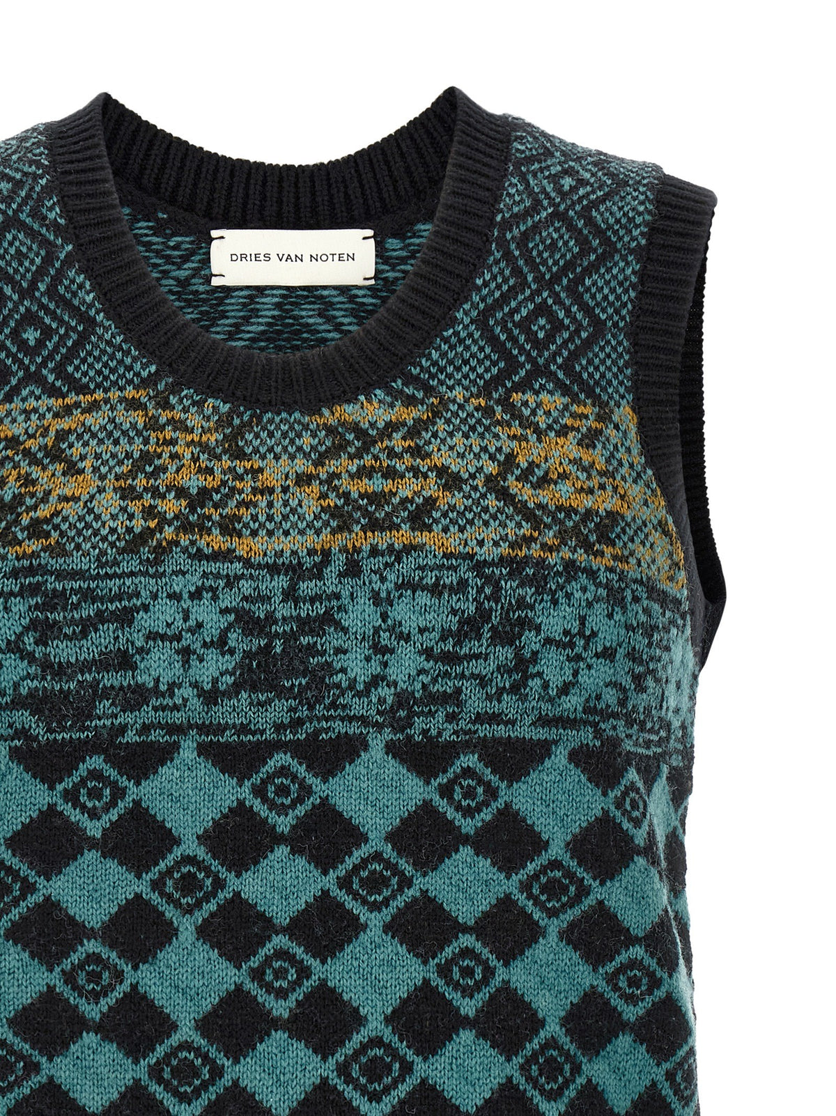 Dries Van Noten Mahoba Vest Gold