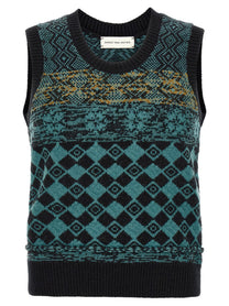 Dries Van Noten Mahoba Vest Gold