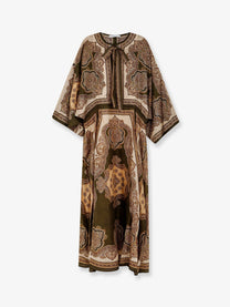 Zimmermann Women's Mahon Silk Tunic Dress Green