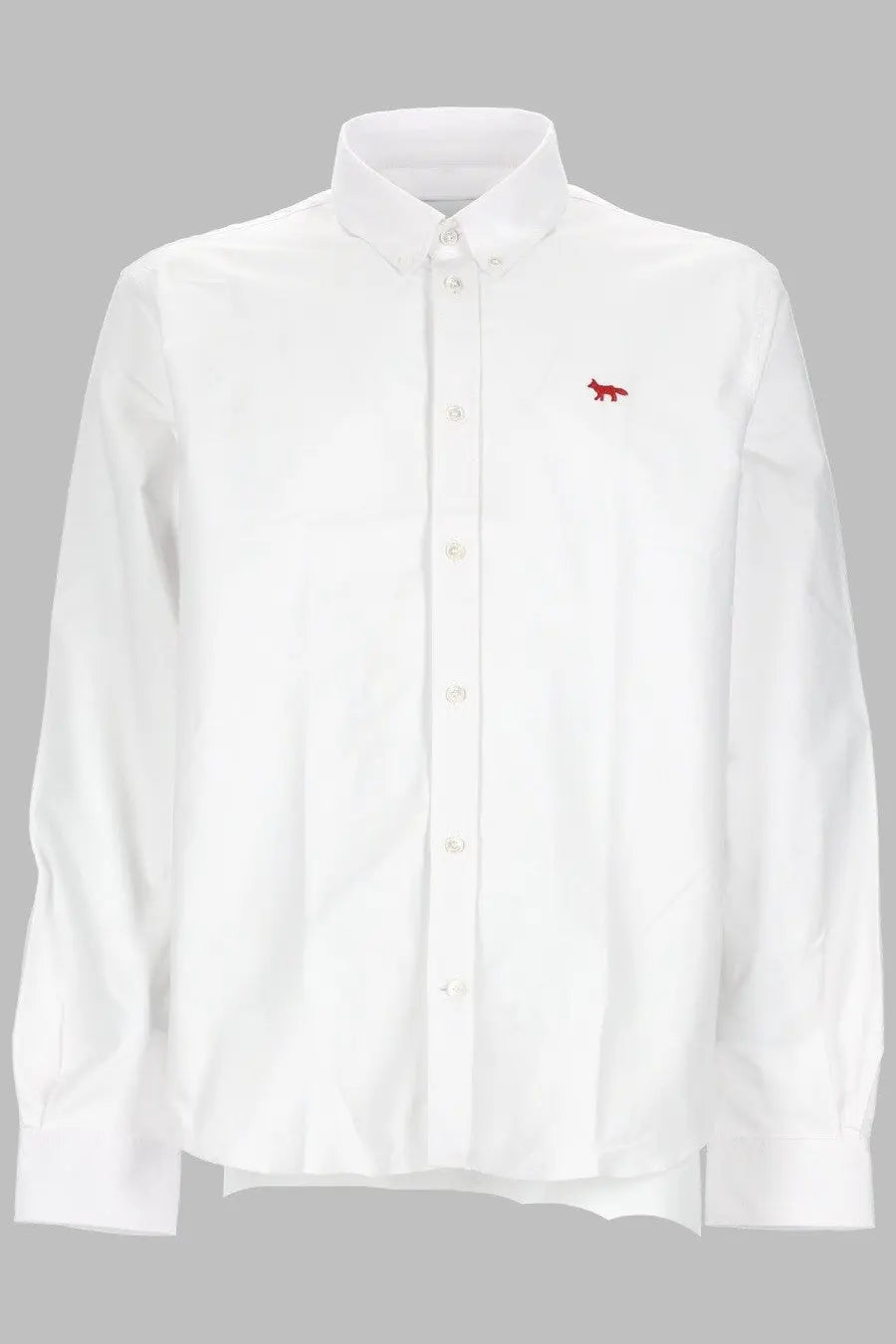 Maison Kitsuné Men's Camicia Profile Fox White