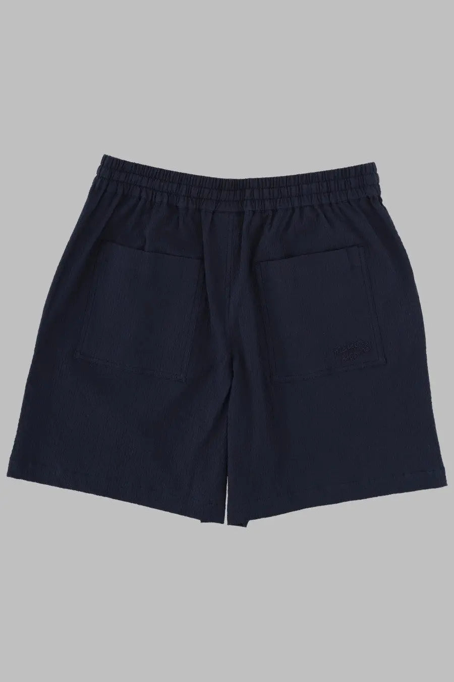 Maison Kitsuné Men's Shorts in Cotone Blue