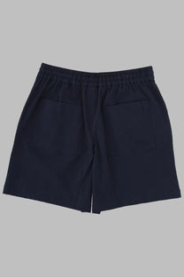 Maison Kitsuné Men's Shorts in Cotone Blue