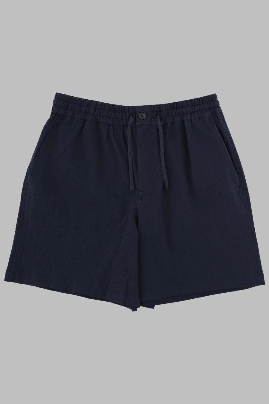 Maison Kitsuné Men's Shorts in Cotone Blue