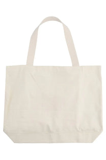 Maison Kitsuné Women's Borsa Tote Con Scritta White