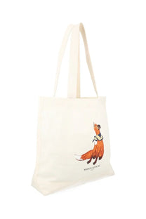 Maison Kitsuné Women's Borsa Tote Dreaming Fox Beige