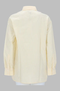 Maison Kitsuné Women's Camicia Casual Dreaming Fox Yellow
