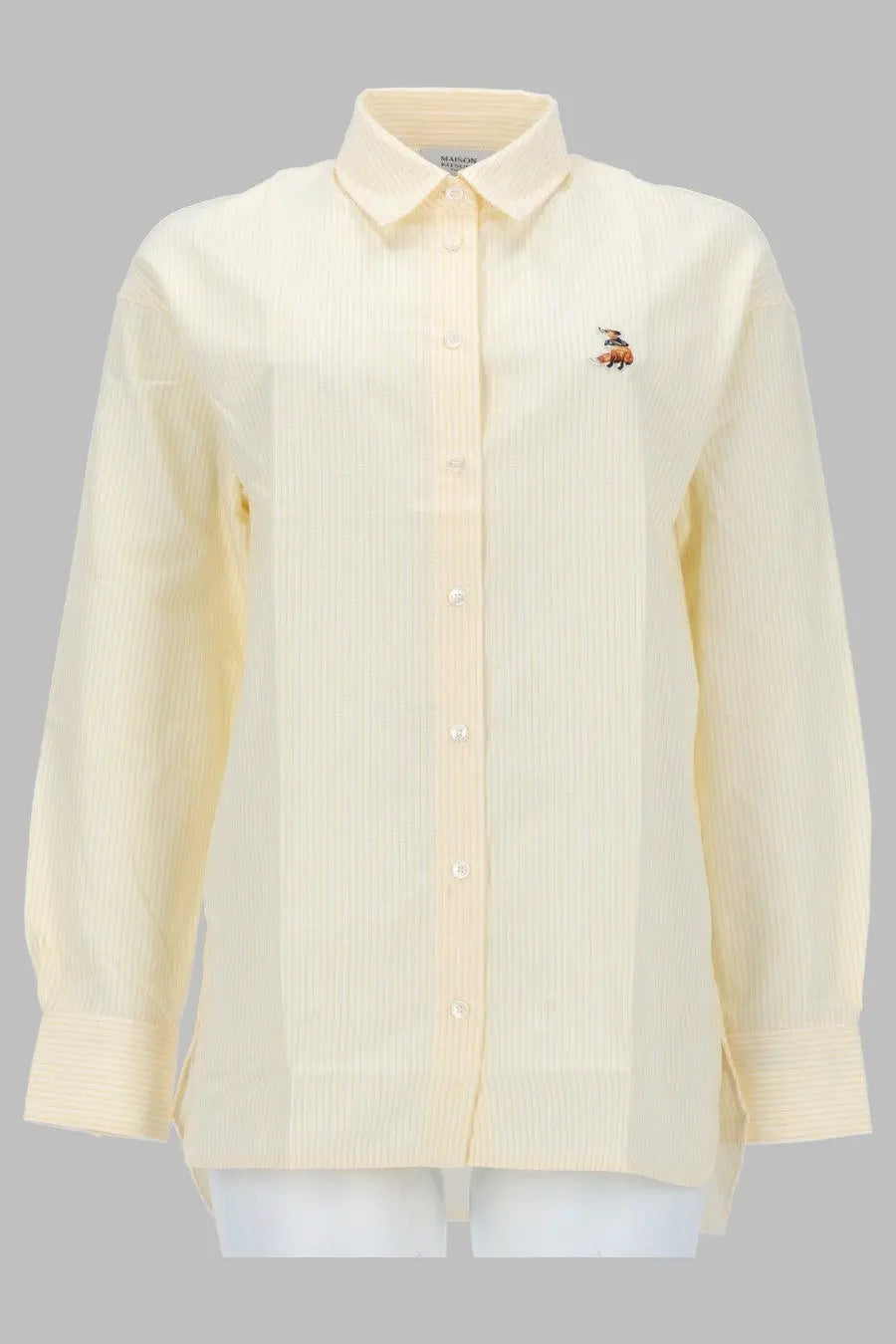 Maison Kitsuné Women's Camicia Casual Dreaming Fox Yellow