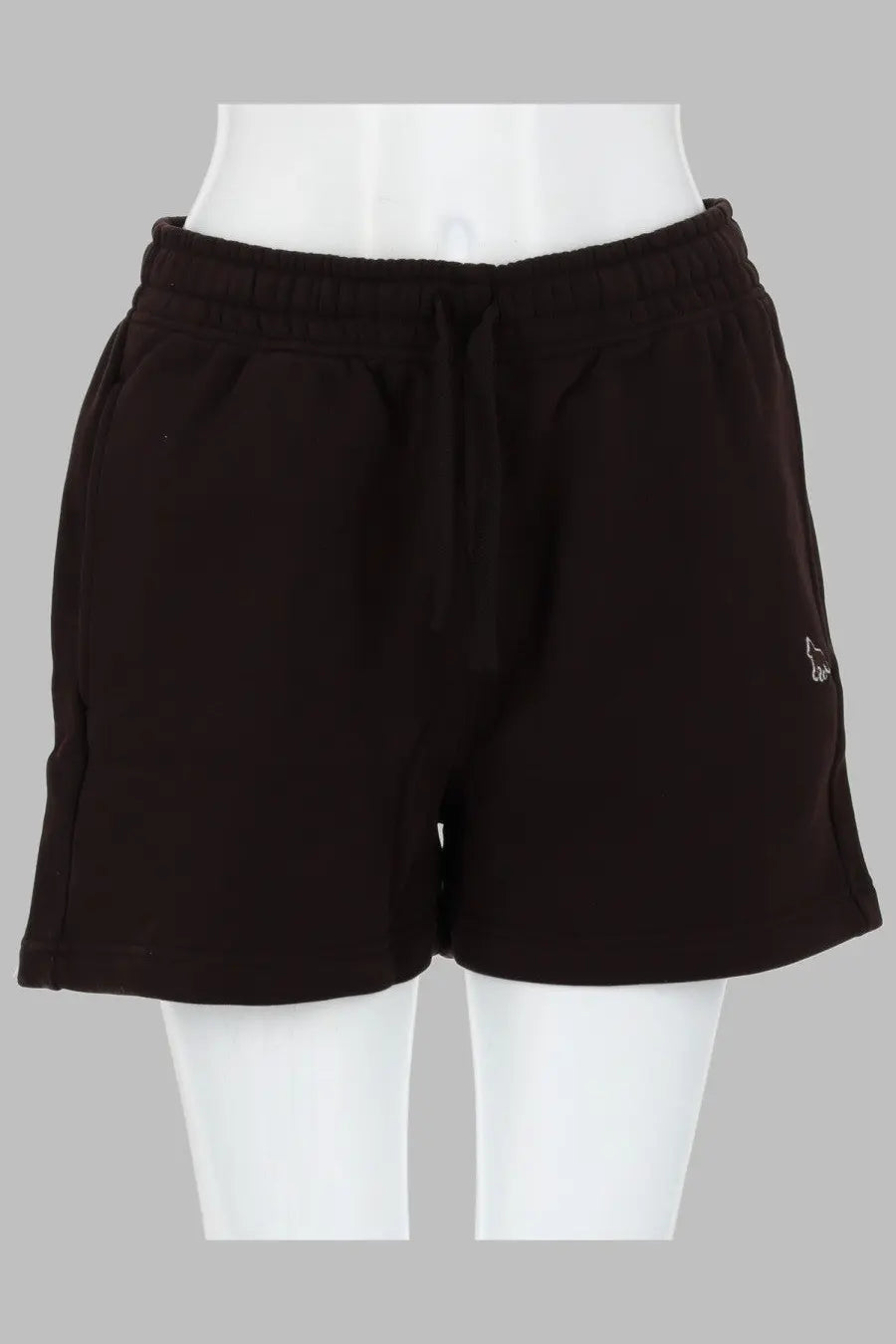 Maison Kitsuné Women's Shorts DA Jogging Baby Fox Regular Brown