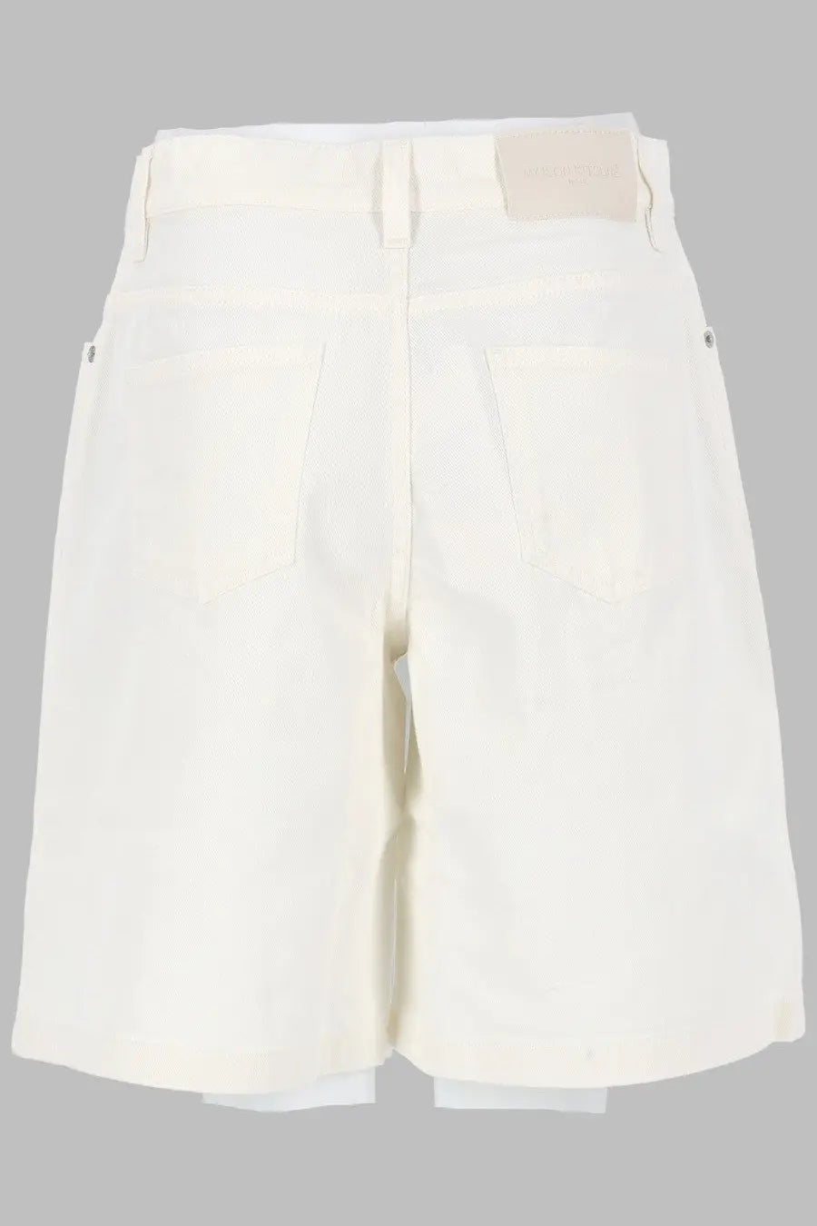 Maison Kitsuné Women's Shorts in Denim White