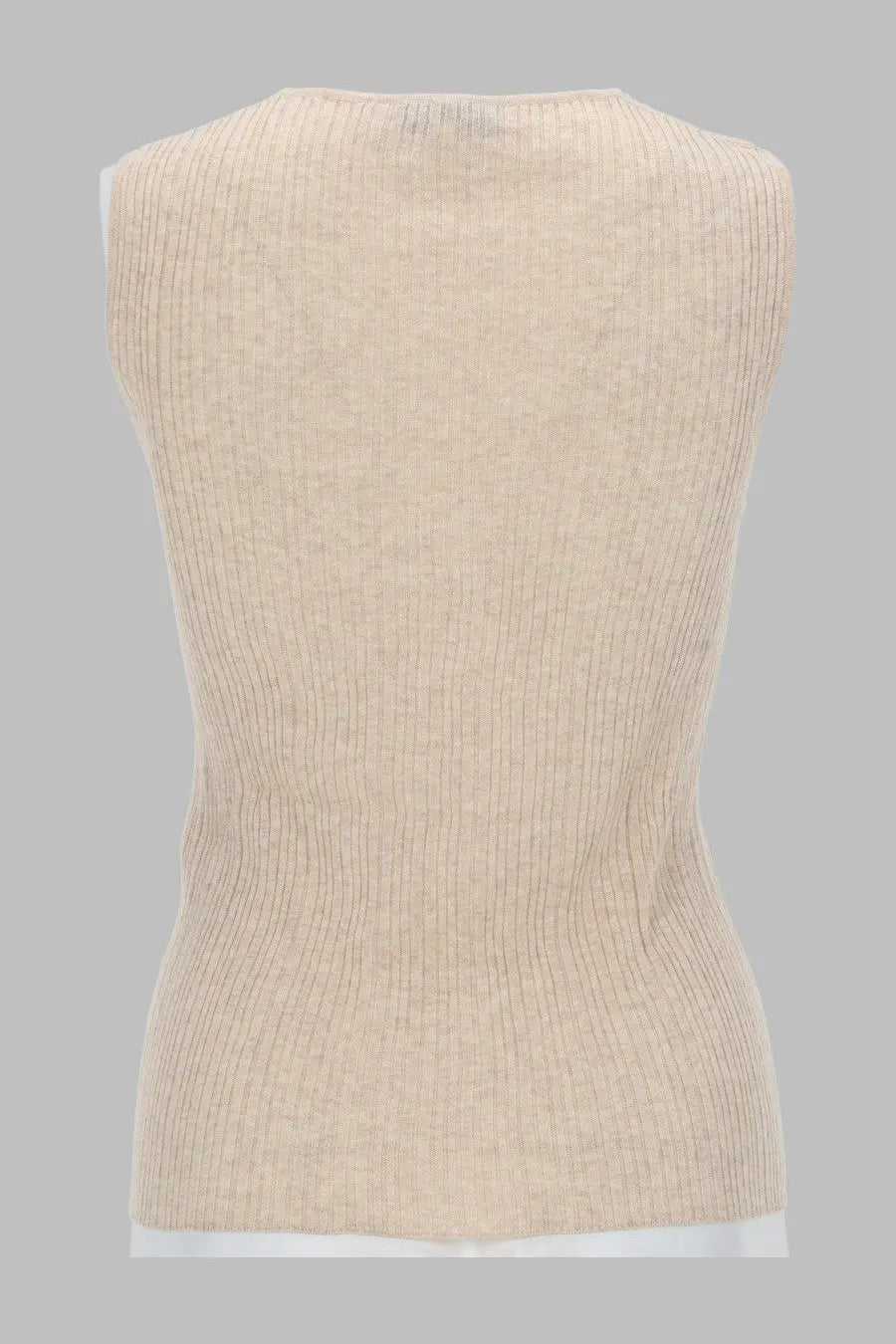 Maison Kitsuné Women's Top Costine Baby Fox Beige