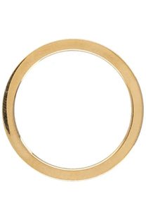 Maison Margiela men’s ring gold smooth gold-toned band with sleek minimalist design