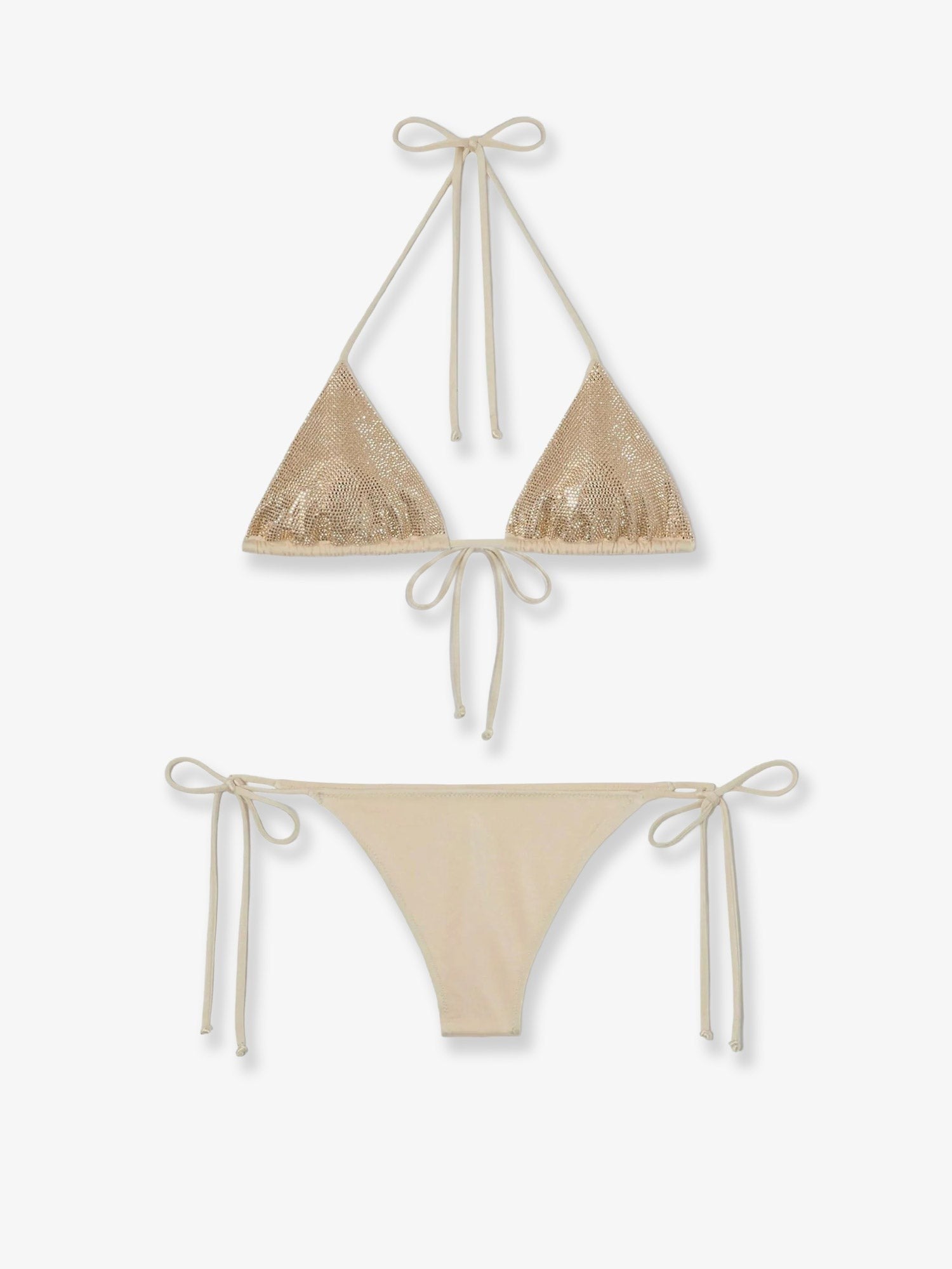 Mc2 Saint Barth Women's Maleah Bikini in Nylon Shinystrass
