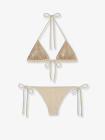 Mc2 Saint Barth Women's Maleah Bikini in Nylon Shinystrass