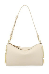 Marc Jacobs women’s borsa snapshot white cream leather handbag with gold-tone metal accents and slender shoulder strap