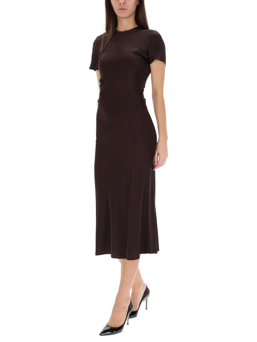 Staud Women's Marcel Midi Dress Brown