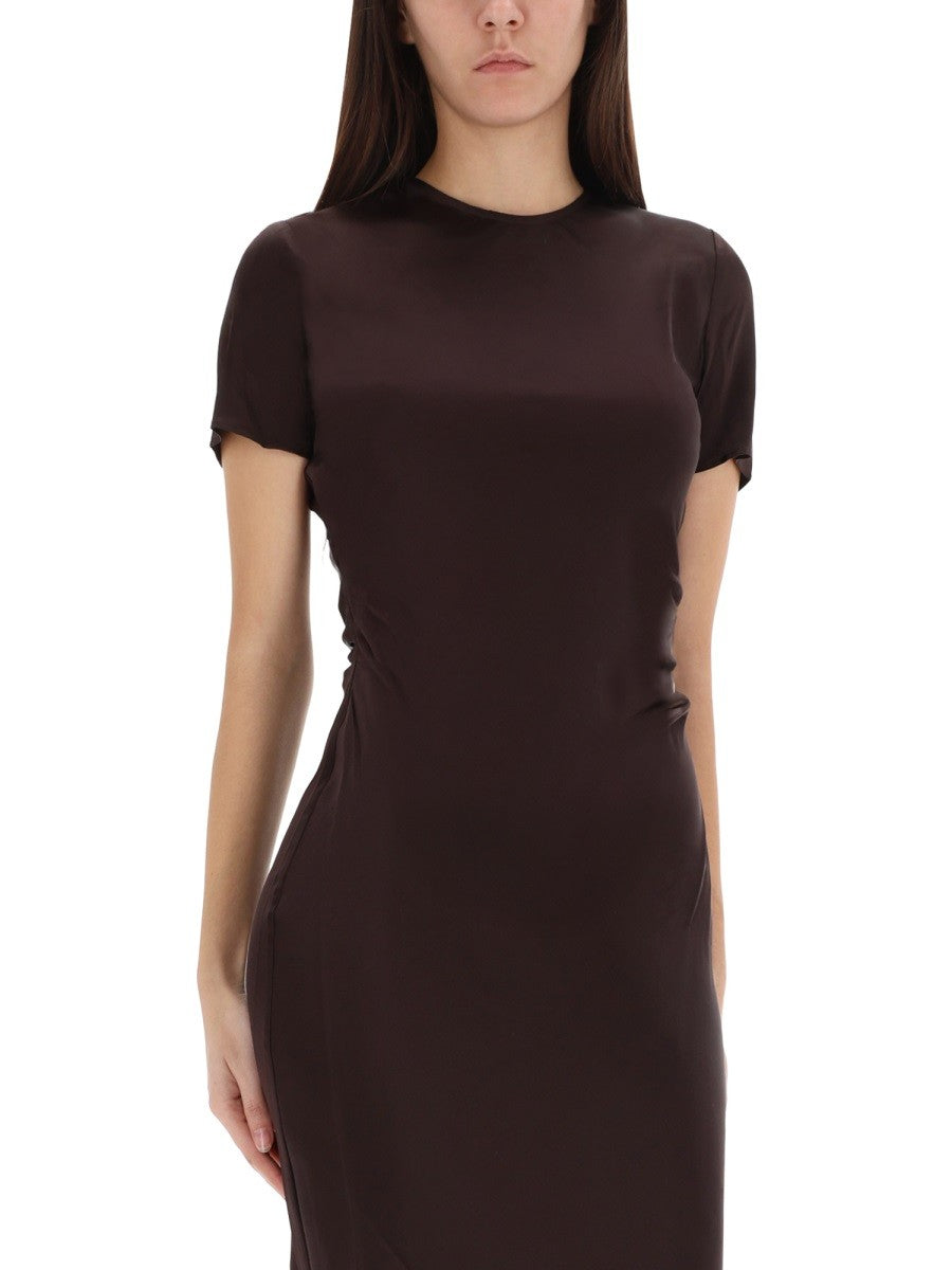 Staud Women's Marcel Midi Dress Brown