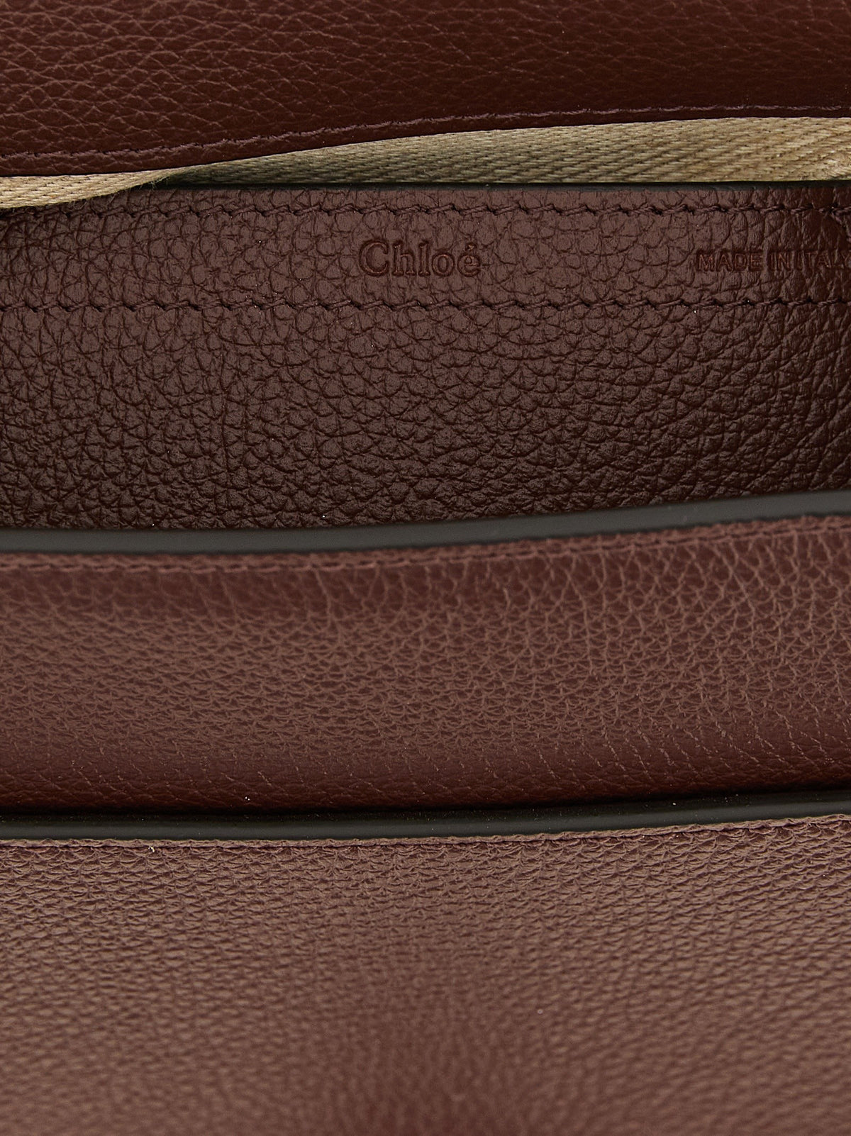 Chloé Marcie Small Crossbody Bag Brown
