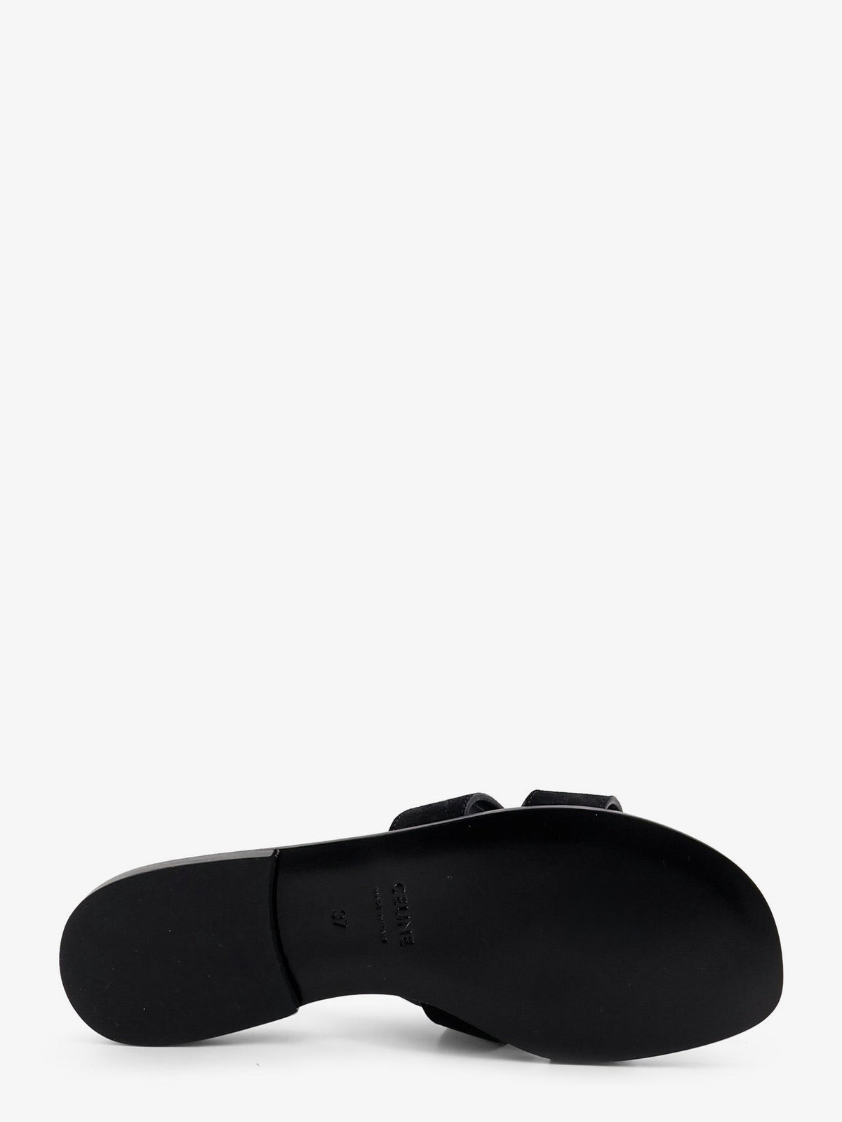 Celine Women's Marina Suede Sandals Black