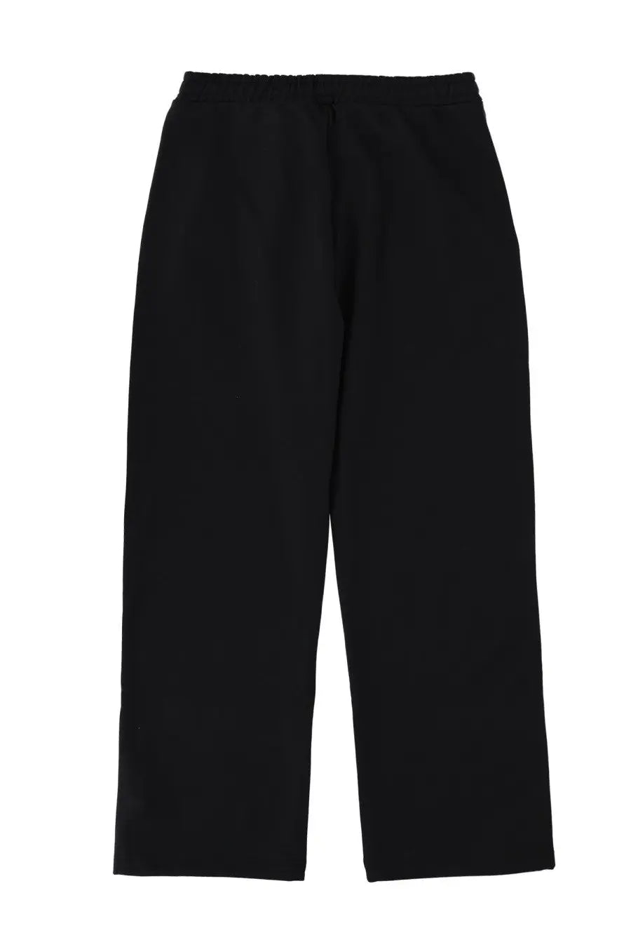 Marine serre men’s jogger pants black with elastic waistband straight-leg cut and adjustable drawstring closure