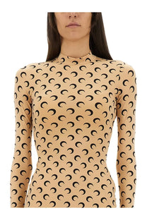 Marine Serre Women's Shirt Moon Beige