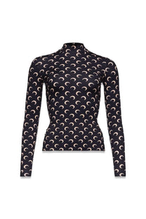 Marine Serre Women's Shirt Moon Black
