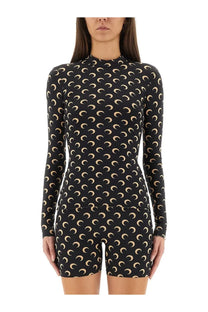 Marine Serre Women's Shirt Moon Black