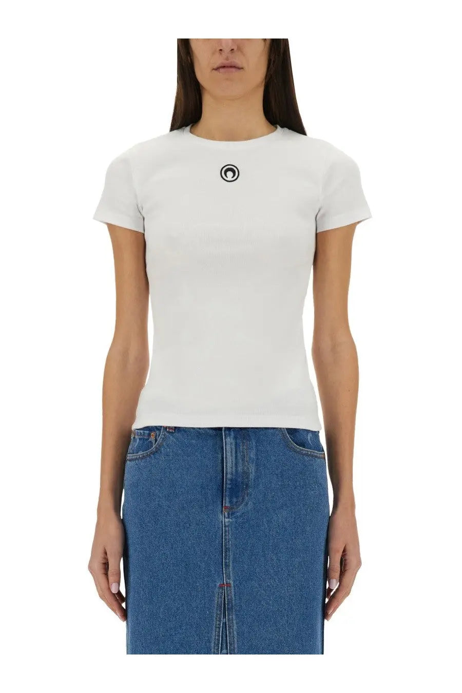 Marine Serre Women's Shirt Moon White